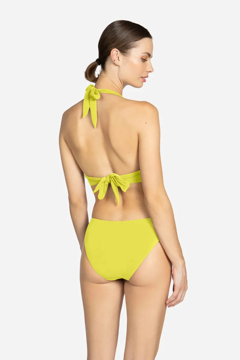 AUBREY HALTER BIKINI TOP