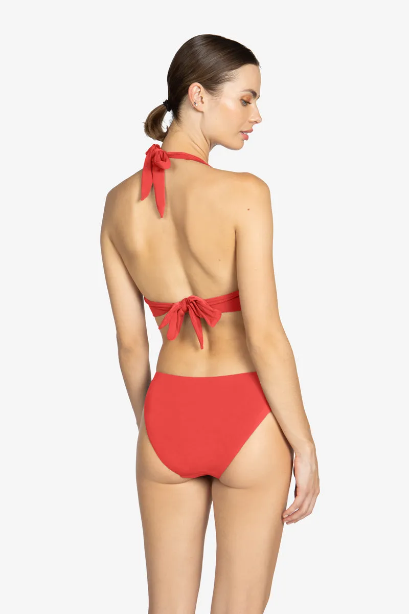 AUBREY HALTER BIKINI TOP