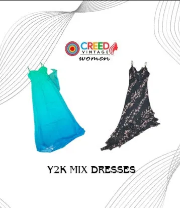 CR1606 Y2K Mix Dresses - 15 Pcs